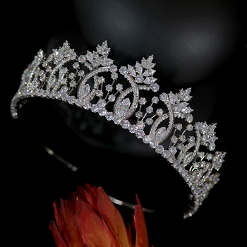 Moda Nupcial Chapéus de Senhoras ASNORA de Luxo Cristal Coroa Tiara de Noiva Acessórios de Cabelo, Acessórios do Casamento