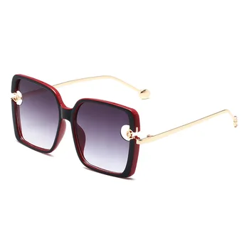 2020 Alta Qualidade, Marca, Design, Mulheres de Óculos de sol Óculos de Luxo Praça Vintage, Óculos de Sol Senhora de Moda de Condução UV400 Óculos