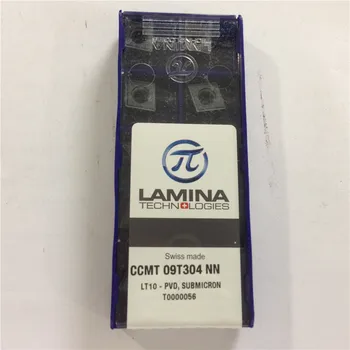 CCMT09T304-NN LT10 Original de LÂMINAS de carboneto de inserção com a melhor qualidade 10pcs/lot frete grátis