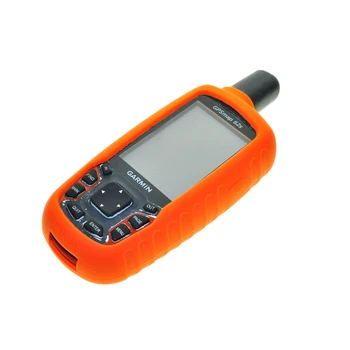 Silício Proteger Caso + Protetor de Tela do Escudo Filme para Caminhadas GPS Portátil Garmin GPSMap 65 65S 65ST 64S 64ST Acessórios