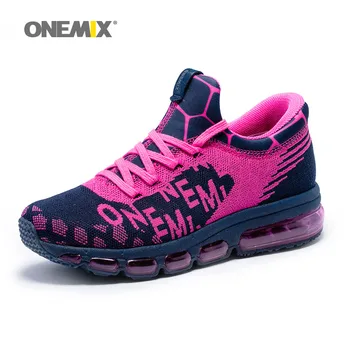 ONEMIX Mulheres Formadores de Tênis de Moda de Amortecimento de Ar Sport Atlético Curta Tênis zapatos de hombre jogging sapatos