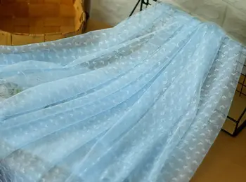2 metros /muito grande de 1,5 m Guarnição do Laço Manual DIY Vestido de Casamento Saia Véu Cílios Tecido Acessórios Crianças a saia de tecido de renda