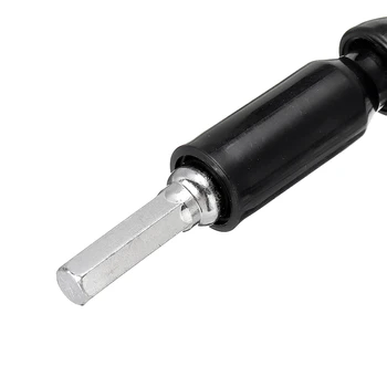 DANIU 12Pcs/Kit 7-19mm Chave de Soquete com chave de Fenda Bocados de 290 mm de Eixo Flexível, com Extensão de chave de Fenda que Bit Manual da Ferramenta de Reparo do Conjunto