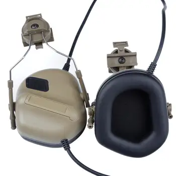 Fone de ouvido tático Caça de Tiro Militar Capacetes do Exército Ativo de Redução de Ruído de Fone de ouvido 8Colors Para Mini Telefone/TCI/ U94/TCI PPF
