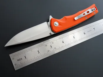 EafengrowEF41 58-60HRC D2 Lâmina G10 Alça Dobrável faca de Sobrevivência Camping ferramenta de Caça canivete tático edc exterior ferramenta