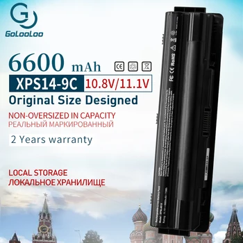 Golooloo 11.1 v 6600mAh J70W7 R795X WHXY3 Laptop Bateria para Dell XPS 14 15 17 L501X L502X L701X L521X 3D L702X 312-1123 312-1127