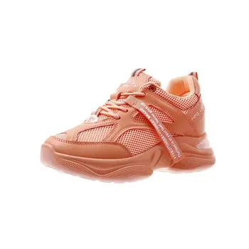 2020 Pai de NOVO Calçado Mulher Casual Sports Net Shoes Moda Verão Nova-coreano-Estilo Líquido Vermelho Sapatos femininos venda Quente . tênis
