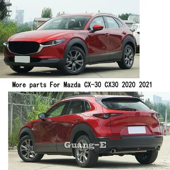 Para Mazda CX-30 CX30 2020 2021 Estilo Carro da Lâmpada do Aço Inoxidável Chave do Motor de arranque Motor Start Stop Chave de Ignição Anel Quadro