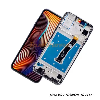 6.21'LCD Para o Huawei Honor 10 Lite Display LCD+Touch Screen de Montagem Com Quadro De honra 10 lite 10i HRY-LX1T Display LCD