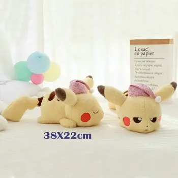 Ajoelhado Elétrica mouse Brinquedo de Pelúcia Bebê Travesseiro para Dormir Super Macio Japão Jogo de Anime brincar com bonecas e brinquedos para o Menino e a Menina, Presente de Aniversário