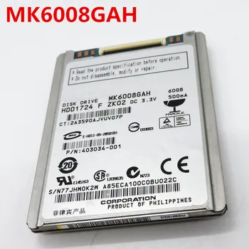 Novo de 1.8 polegadas CE 60GB HDD MK6008GAH substituir mk8009gah mk1011gah mk1214gah hs122jc para U110 K12 D420 d430 NC2400