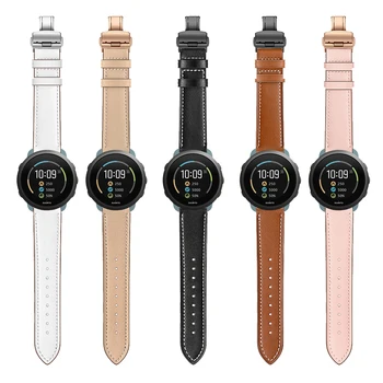 Itália pulseira de Couro Genuíno, Alça para Samsung Galaxy watch 3/46mm/42mm/ativo 2/Engrenagem S3 pulseira Huawei assistir GT/2/2e/Pro