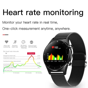 LIGE 2020 Novo Completo com Tela de Toque Inteligente Homens do Relógio smartwatch Mens IP68 Impermeável Relógio dos Esportes do Ritmo Cardíaco Monitor de Pressão Arterial