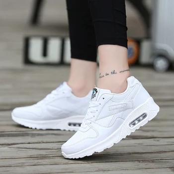 2017 Spring Autumn Flats Running Shoes For Outdoor Comfortable Women Sneakers Comfortable Breathable Sport Shoes Size 35-40