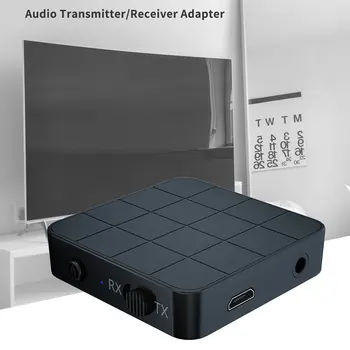 Bluetooth 5.0 Receptor de Áudio do Transmissor Jack AUX USB de Música Estéreo sem Fio Adaptadores para Carro com TV MP3 PC 2 em 1 RCA 3,5 MM 3.5