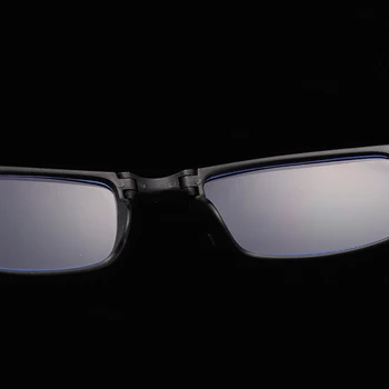 Óculos dobráveis terminado miopia óculos de homens, mulheres prescrição de óculos 2020 novo black óptico de óculos com saco -1 -2 -1.5