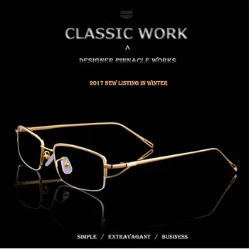Óculos de Titânio Homens ETIQUETA de Marca 2019 B-Titânio Óculos de Armação Homens Leve e fino, Computador de Leitura Óptica miopia de Negócios de moda
