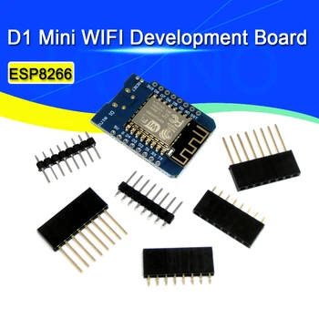 10PCS ESP8266 ESP-12 ESP-12F CH340G V2 USB WeMos D1 Mini wi-FI Conselho de Desenvolvimento D1 Mini NodeMCU Lua IOT Conselho de 3,3 V Com Pinos