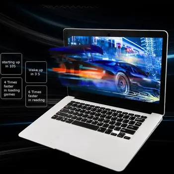 Ultra-thin PC Portátil 14.1 polegadas Netbook 1366*768P de Visualização pixel 2GB+32GB para Windows10 UE/UA soquete