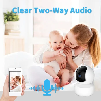 IP 1080P Câmera PTZ Câmera de Segurança sem Fio wi-Fi Câmera de Vigilância IR Night Vision Monitor do Bebê de Estimação Câmara