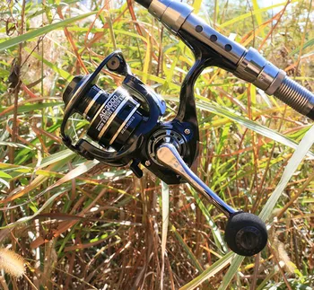 2020 Carretel de Pesca de Spinning 8KG Max Arraste de Metal de Aço Inoxidável do Punho de água Salgada molinete Para Pesca de Carpa Pesca Molinete Pescaria