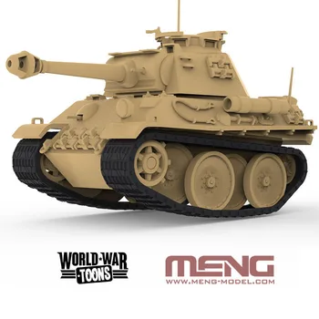 Escala Tanque Modelo alemão de Meio Tanque PzKpfw V Panther Tanque de Construção de Kits de Tanque Militar DIY WWT-007