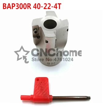 BAP300R-40-22-4T de 90 Graus Ângulo Direito de Ombro Rosto Cabeça Moinho de Trituração do CNC Fresa,fresa de ferramentas de carboneto de Inserir APMT1135