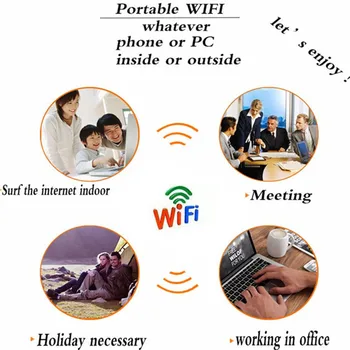 4G Portátil Roteador wi-Fi Mobile Hotspot wi-Fi sem Fios de banda Larga 4G 3G Mifi Desbloqueado Modem Com Slot para Cartão Sim