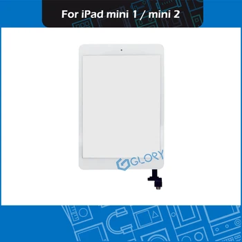 Para o iPad mini 1 mini 2 A1432 A1454 A1455 A1489 A1490 Tela de Toque Digitador do Painel de Vidro Frontal + Botão Home