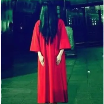 2020 Nova Halloween Terroristas Traje Cosplay Sadako Sexy Uniformes De Jogo De Papel Estágio De Desempenho Do Vestuário