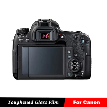 À prova de choque HD Temperado Protetor de Tela LCD para Canon EOS 200D 250D 200DII Rebelde SL2 SL3 BEIJO X9 X10 Câmara de vidro Temperado Filme