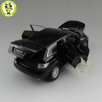 1/18 CX-7 CX 7 MAZ DA Diecast de Metal do Carro Modelo de SUV Brinquedo de Menino Menina Gift Collection Preto