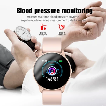 Mulheres Homens Eletrônica Inteligente Relógio de Luxo Pressão Arterial Digital Relógios de Moda de Calorias do Esporte relógio de Pulso DND Modo Para Android IOS