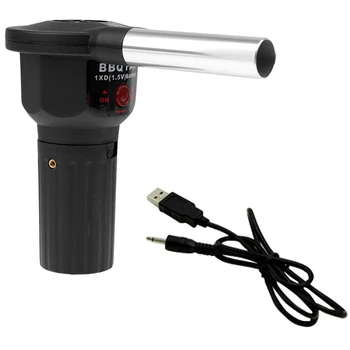 Oven Blower 5V With Usb Cable Dc Grill Blower (5V) Outdoor Barbecue Outdoor Camping Tableware Supplies Barbecue Hair Dryer  #8