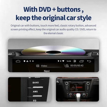 Prelingcar Android 9.0 2din Para BMW E90/E91/E92/E93 de dvd do Carro rádio Leitor de Multimídia gps de navegação de áudio 4G LTE IPS DSP 4GB 64G
