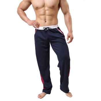 Os Homens Verão Casual Esportivo Distribuído Respirável Calças Masculino De Secar Rapidamente Exterior Vestir Calças Largas-Branco Preto Azul Vermelho Home Roupas