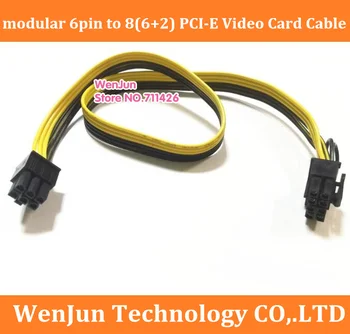 Alta qualidade 50cm módulo de 6pin para 8(6+2)pin PCI-E da Placa de Vídeo cabo de alimentação Seasonic SS-700HM principal da PSU série