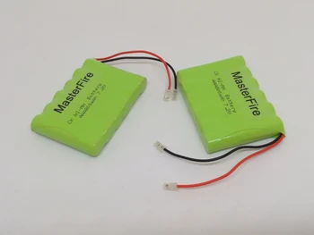 MasterFire Original AAA 7,2 V 800mAh Bateria NiMH Recarregáveis de Ni-MH Baterias Pack com Tampões De Carro de Controle Remoto