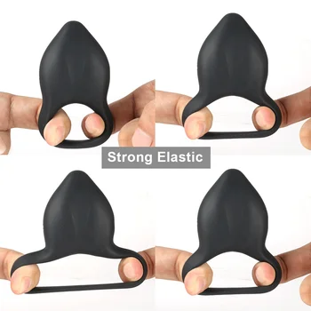 Masculino Vibrar Pênis CockRing Vibrador Estimulador do Clitóris para as Mulheres retardar a Ejaculação brinquedo do Sexo Para um Casal de Adultos Produto Sex Shop