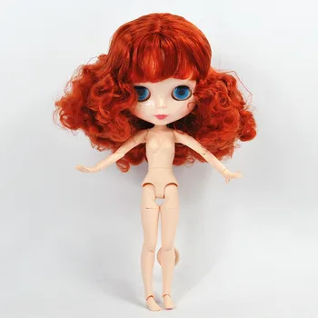 De fábrica, Oferta Especial Blyth Boneca DIY Nude BJD brinquedos Moda Blyth Bonecas Adequado Para Vestir-se alterar maquiagem diy presente de Natal