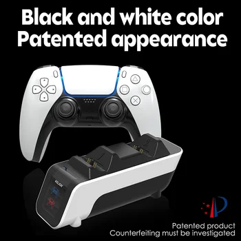 Aolion Para PS5 Controladores Carregador Rápido da Base de dados de Ps5 Jogo Alça Dupla Especial do Assento de Carregamento Doca do DIODO emissor de Luz do Carregador para Playstaion 5