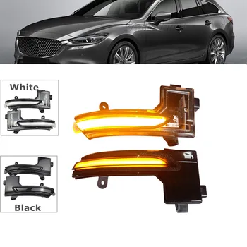 Dynamic LED Sinal de volta a Luz Indicadora de Visão Traseira do Carro do Lado do Espelho de pisca-Pisca, Para Mazda 3 Axela Mazda 6 Atenza 2016 2017 2018 2019