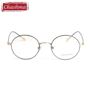 Chashma Marca Vintage Anti Blue Ray Anti Reflexiva Óculos para Computador Trabalhando em volta do Círculo Óculos de Armação Anti Radiação