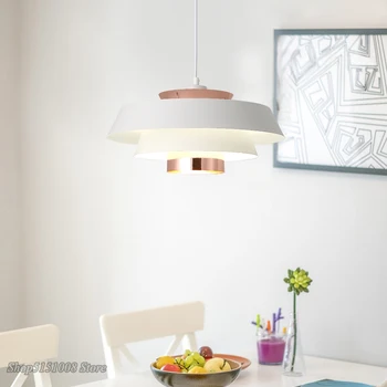 Nordic Criativo Led Luzes do Pendente da sala de Jantar Cozinha lâmpadas Penduradas Loft Deco Suspensão da Luminária Arte interna dispositivos Elétricos de Iluminação