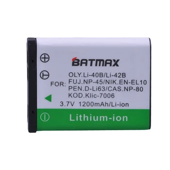 2PCS Li-40B Li 40B Li-42B Li 42B Bateria + LCD do Carregador do USB da Olympus para fuji FUJIFILM NP-45 NP 45 NP45 NP 45A 45B 45S EN-EL10