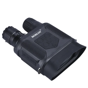 NV400 Dia e Visão Noturna Infravermelho 7x31 Zoom Binocular Âmbito do Telescópio Dispositivo 4GB 720P 400M Caça ao ar livre de Viagens de Acampamento Câmara