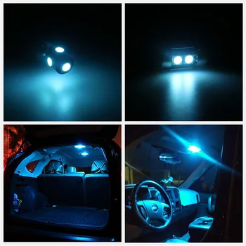12pcs Branco Canbus Carro do DIODO emissor de Luz Pacote de Interior em Kit Para 2008-2012 Audi TT MK2 Mapa do Tronco do porta-Luvas Placa de Licença Lâmpada