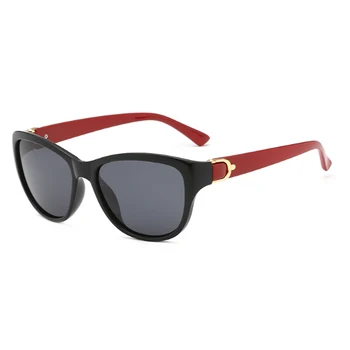 Moda Mulheres de Óculos de sol Polarizados Marca de Luxo Designer de Olhos de Gato de Óculos de Sol Óculos Para Mulheres UV400 Tons gafas de sol mujer