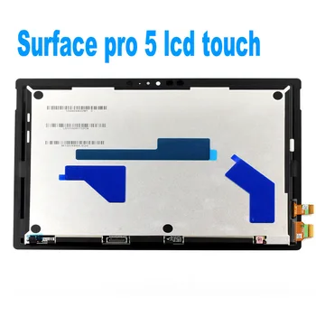 3 pcs Original Para o Microsoft Surface Pro 4 1724 Pro4 5 Pro5 1796 Display LCD do Digitador da Tela de Toque do Painel de Vidro Montagem