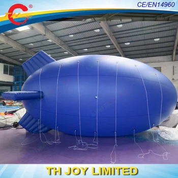 Frete grátis 5m/6m/8m Longo personalizar a publicidade inflável blimp apresentar inflável dirigível de hélio balão blimp